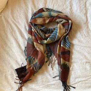 Scarf, southwestern print